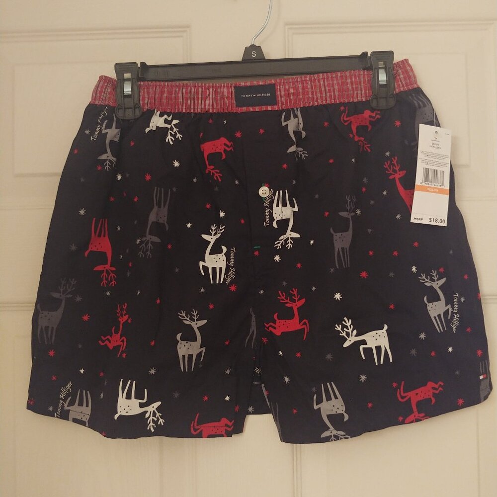 Brand New Men's Tommy Hilfiger Boxer Shorts, Size Small
